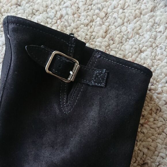 Paul Green 'Suri' Suede Moto Boots size 7.5 - Picture 7 of 12